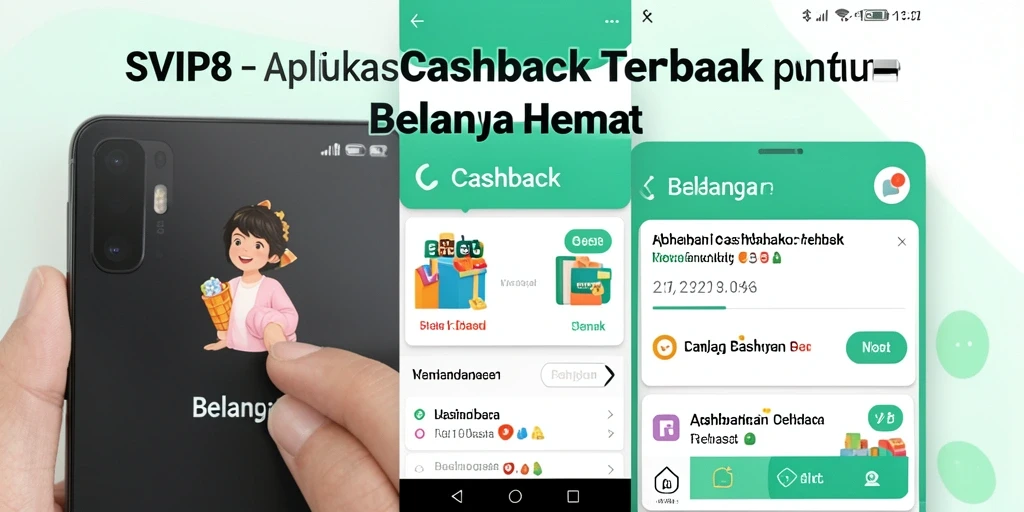 Antarmuka SVIP8 yang menarik dan fungsional untuk cashback.