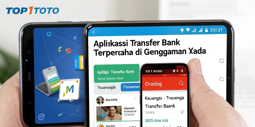 Antarmuka aplikasi TOP1TOTO yang sederhana dan mudah digunakan.